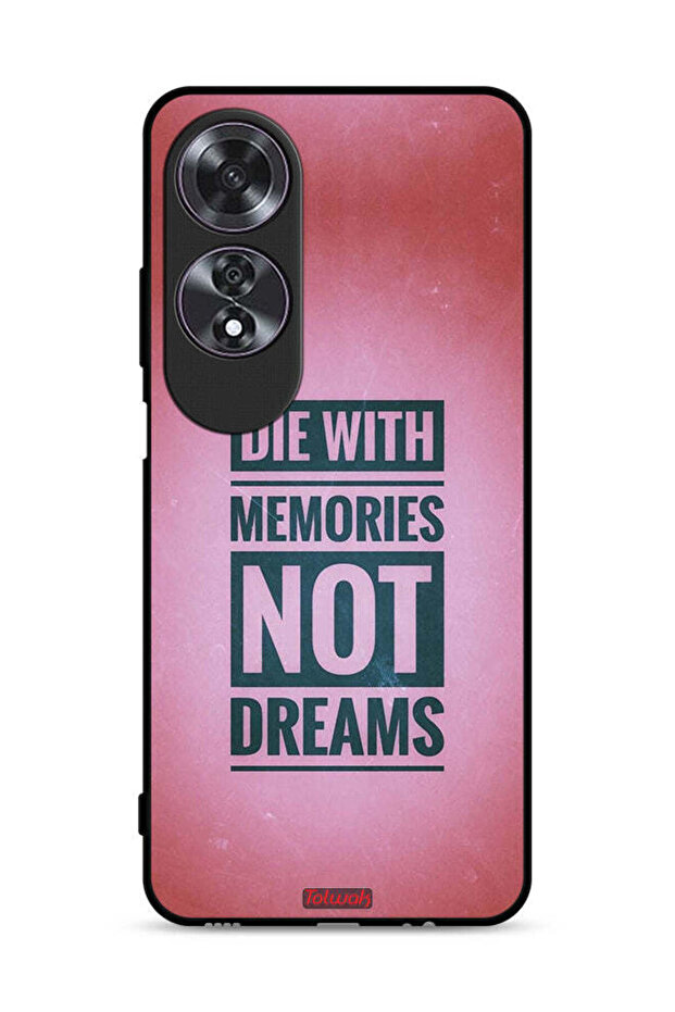 غطاء حماية لهاتف Oppo A60 - ذكريات لا أحلام