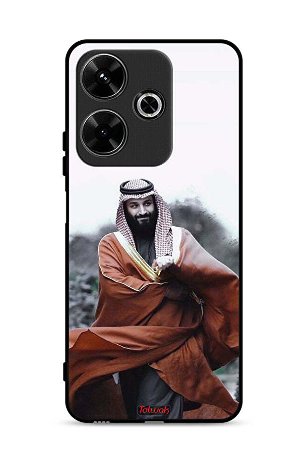 غطاء حماية لهاتف شاومي ريدمي 13 4G محمد بن سلمان بن عبد العزيز