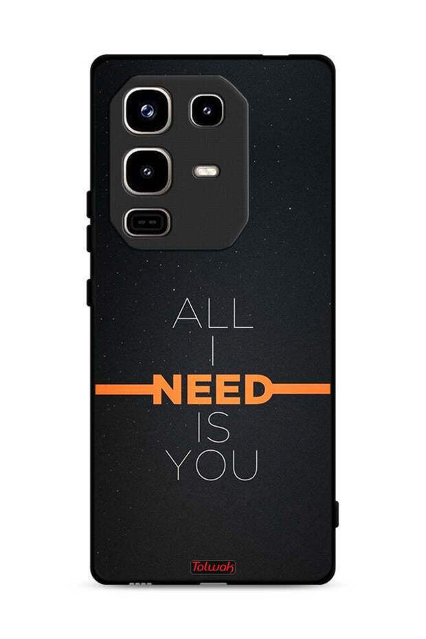 غطاء حماية لجهاز Infinix Note 50 Pro 4G كل ما أحتاجه هو أنت