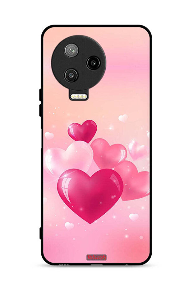 Infinix Note 12 Pro 4G Protective Case Cover Beautiful Hearts Art