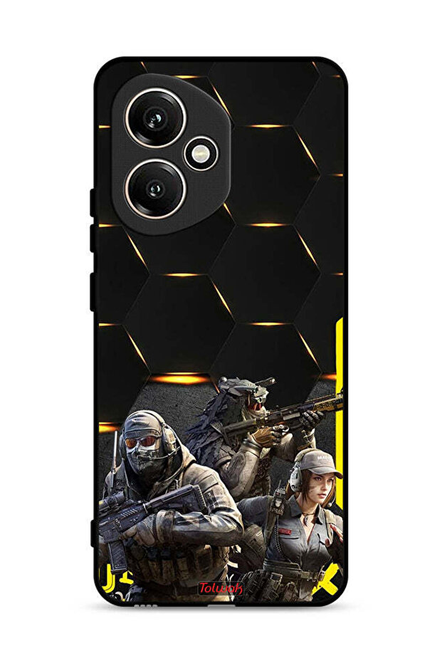 غطاء حماية لهاتف Honor 400 بخلفية Cyberpunk