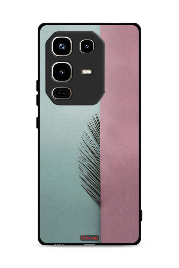 غطاء حماية لهاتف Infinix Note 50 Pro 4G بأوراق نصفية