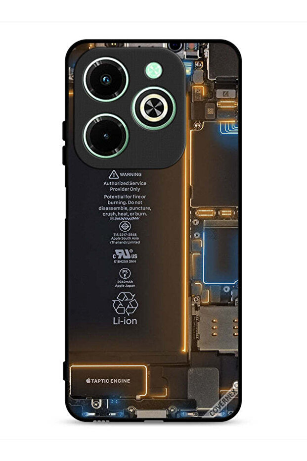 غطاء حماية لهاتف Infinix Hot 40i 4G بنمط داخلي
