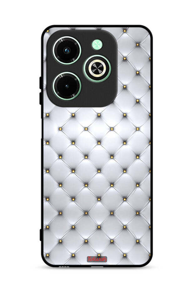 غطاء حماية لهاتف Infinix Hot 40i 4G مطبوع عليه دبابيس على القماش