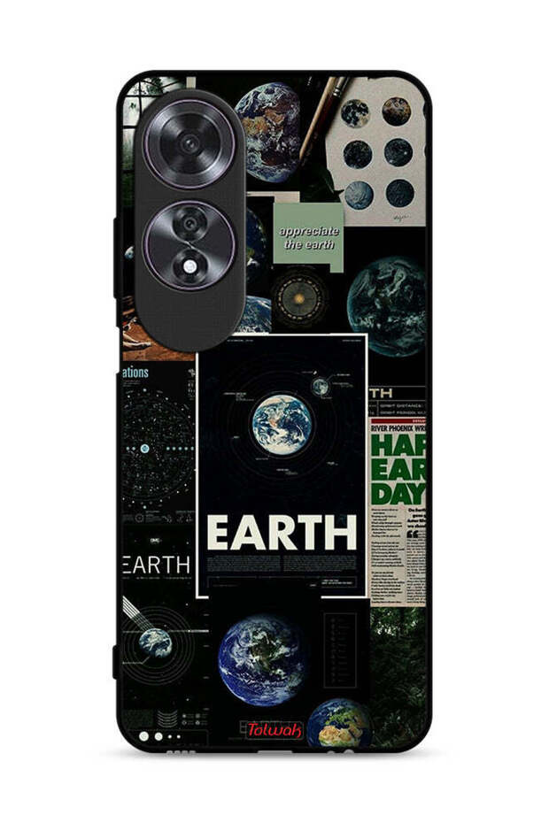 غطاء حماية لهاتف Oppo A60 - Earth