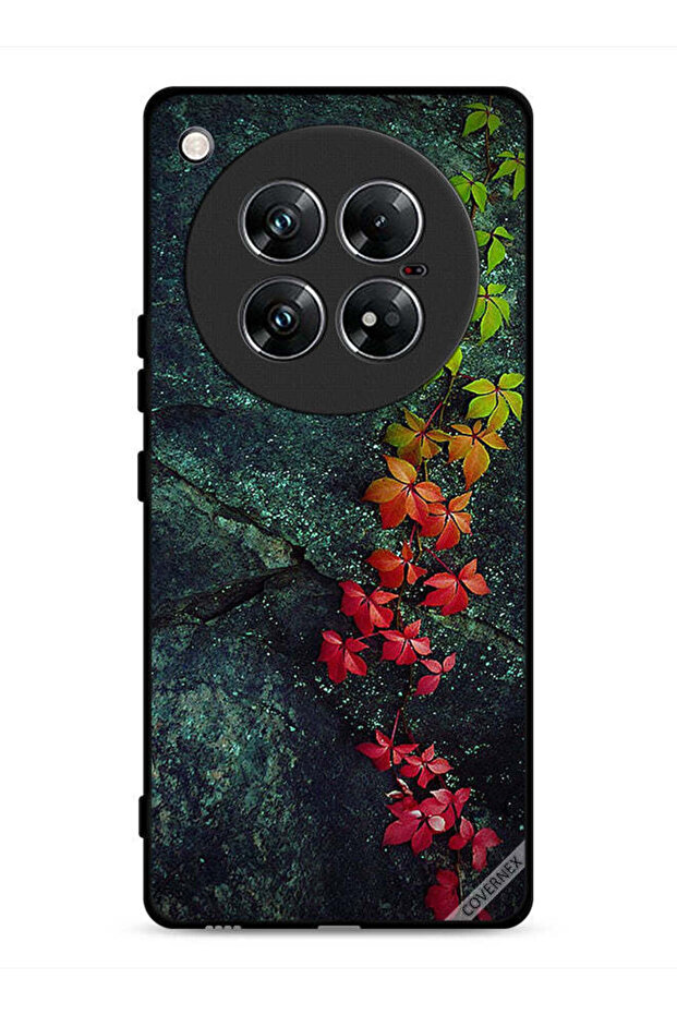 غطاء حماية لهاتف Infinix Zero 40 بأوراق جميلة