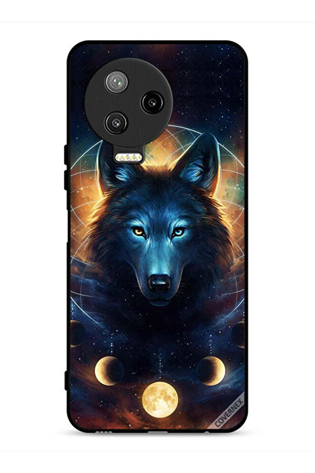 Infinix Note 12 Pro 4G Protective Case Cover Wolf In Space
