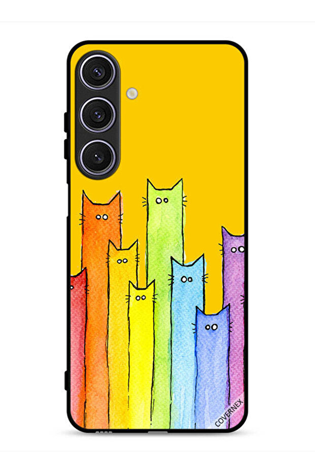 غطاء حماية لهاتف Samsung Galaxy A26 بتصميم دمية قطة