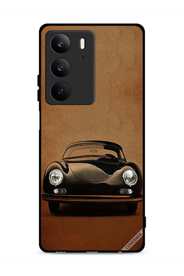 غطاء حماية لهاتف Realme C75 4G بتصميم سيارة كلاسيكية