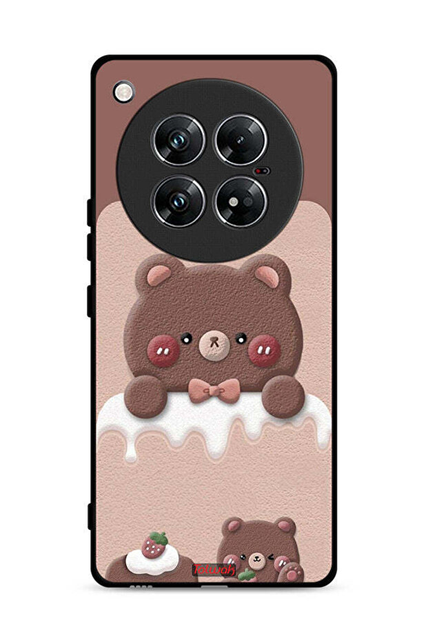 Infinix Zero 40 Protective Case Cover Bear Strawberry