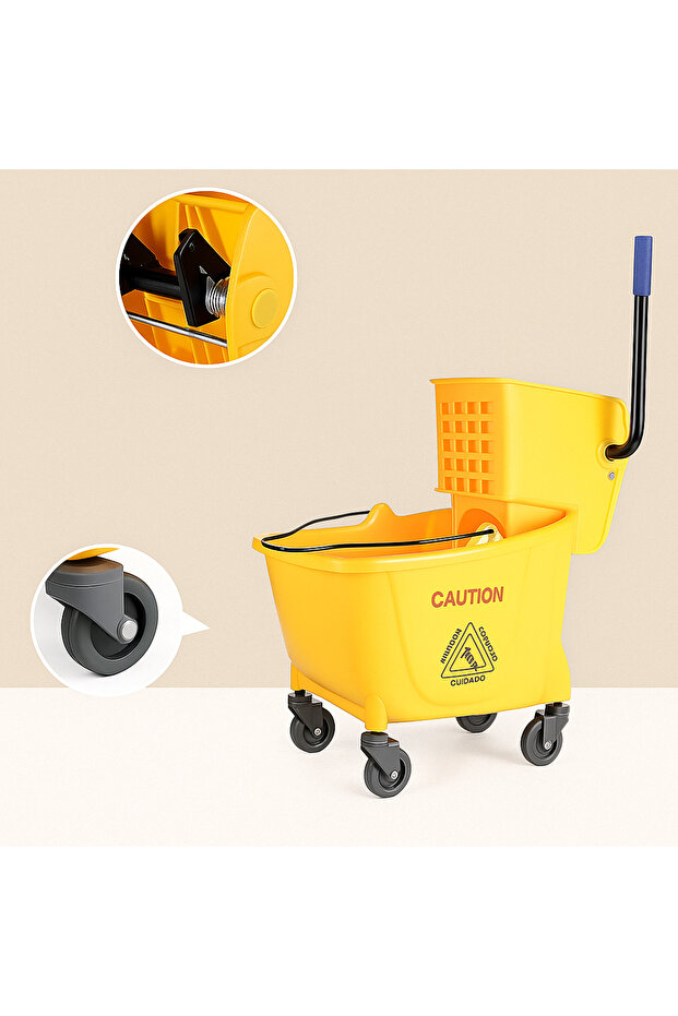 SINGLE BUCKET TROLLEY 32 LTR - 1