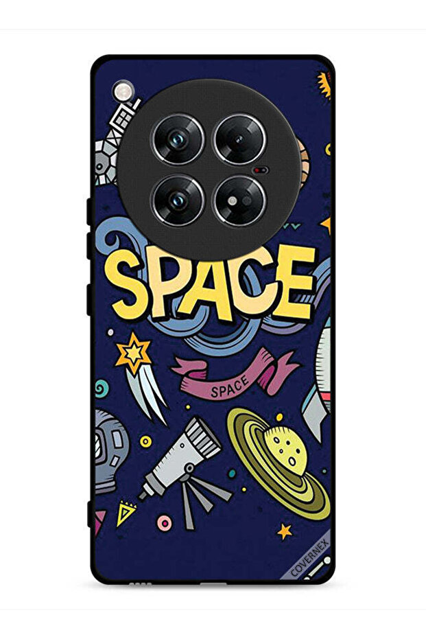غطاء حماية لجهاز Infinix Zero 40 بنقشة Space Art