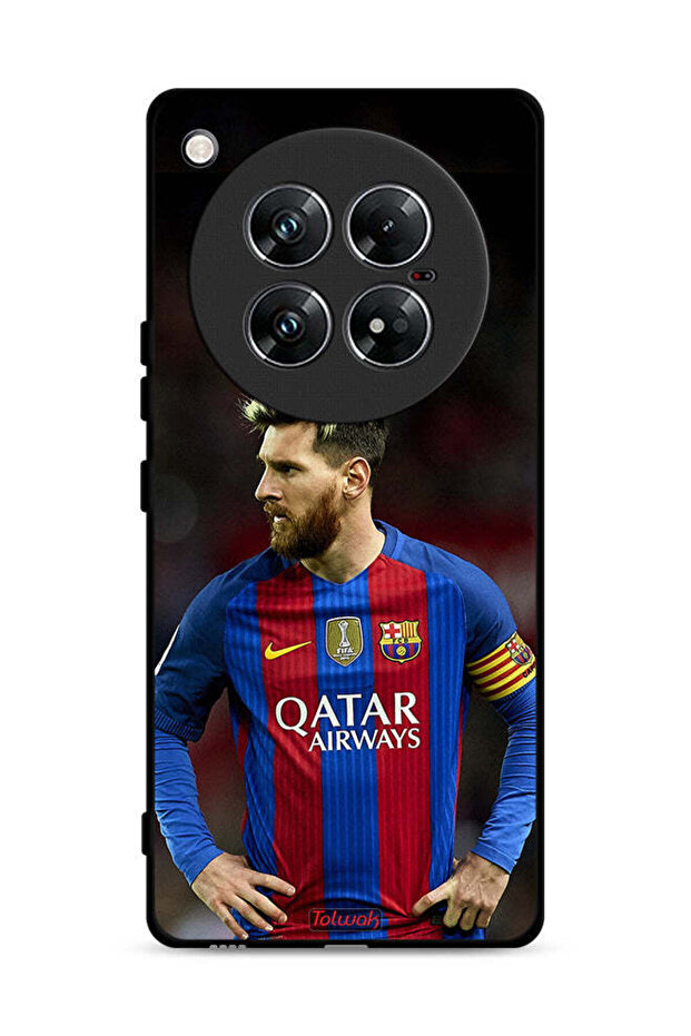 غطاء حماية لهاتف Infinix Zero 40 بتصميم ميسي برشلونة
