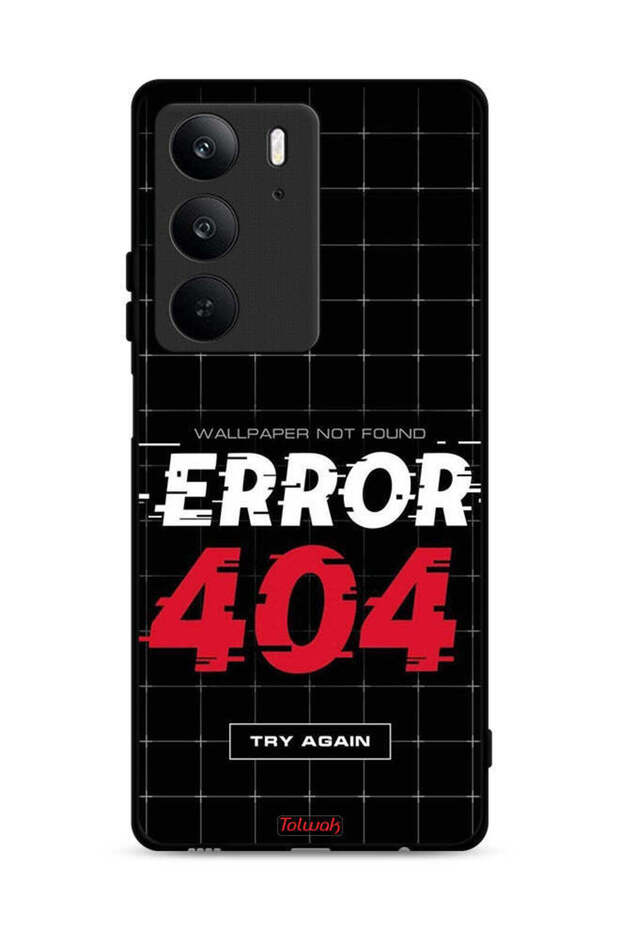 غطاء حماية Realme C75 4G مع الخطأ 404