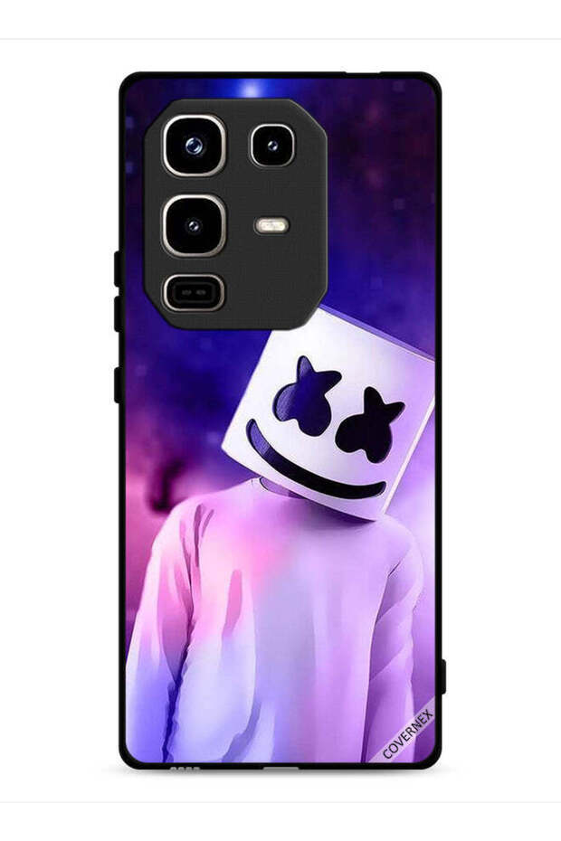 غطاء حماية لهاتف Infinix Note 50 Pro 4G برأس مارشميلو