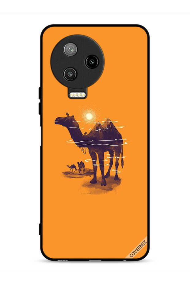 غطاء حماية لهاتف Infinix Note 12 Pro 4G بنقشة جمال وفن الشمس