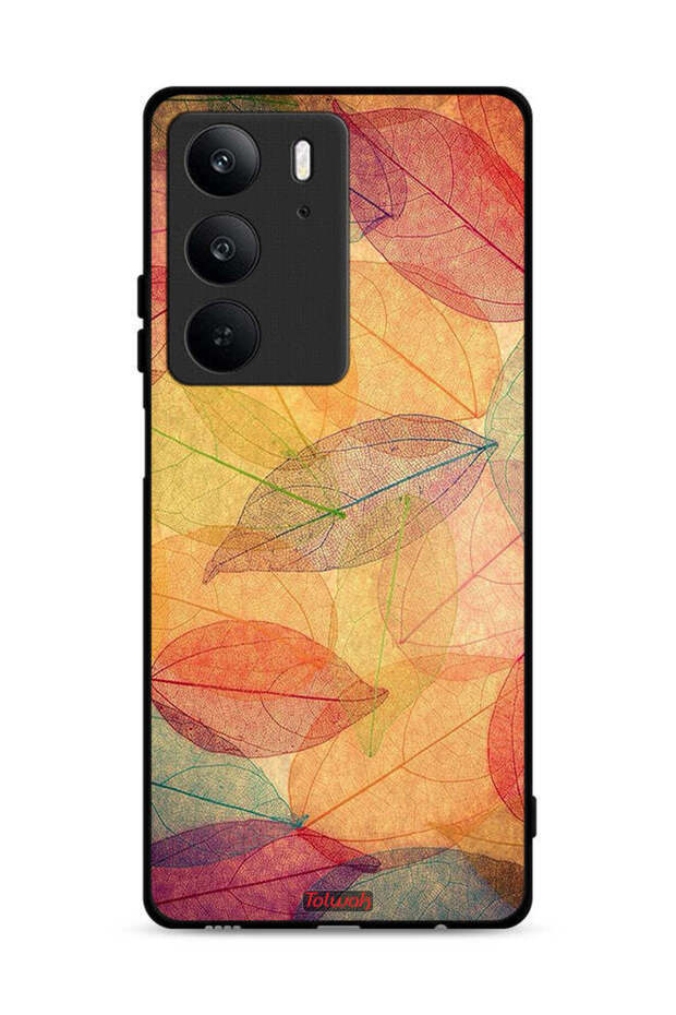 غطاء حماية لهاتف Realme C75 4G برسومات فنية رقمية تجريدية