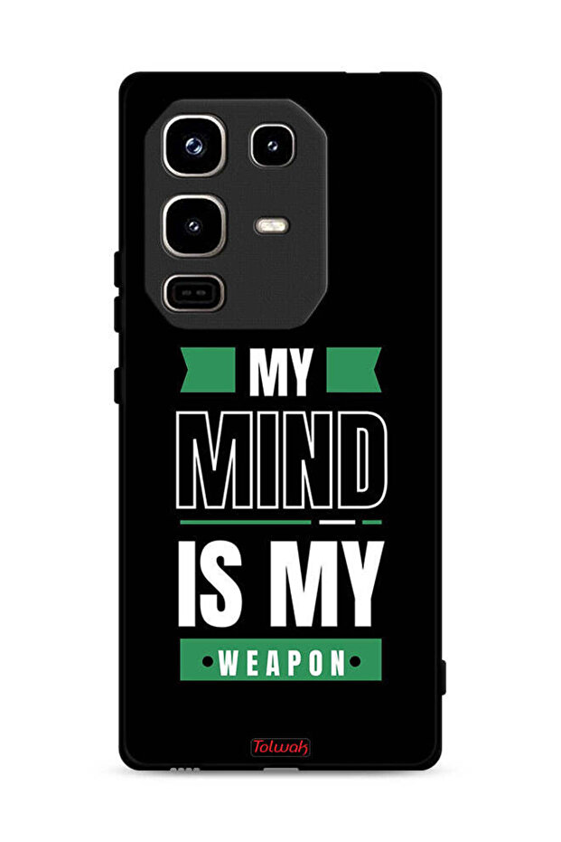 غطاء حماية لهاتف Infinix Note 50 Pro 4G بعقلي هو عقلي