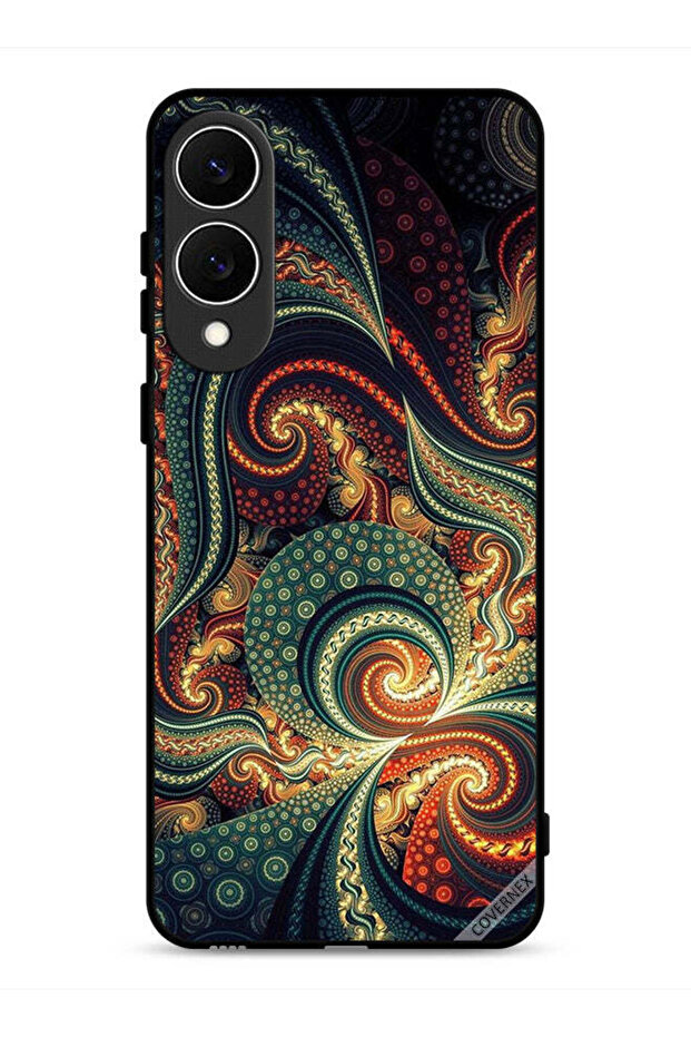 غطاء حماية لهاتف Samsung Galaxy S25 Edge بنمط ماندالا العتيق