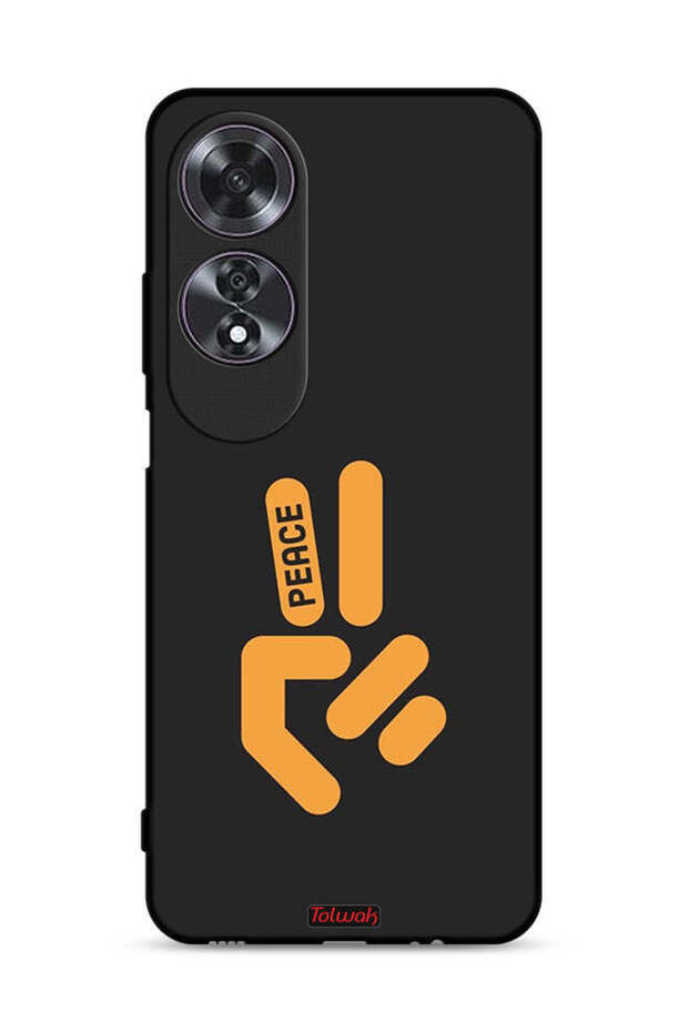 غطاء حماية لهاتف Oppo A60 - Peace