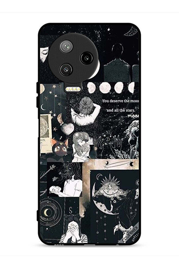 غطاء حماية لهاتف Infinix Note 12 Pro 4G بخلفية Imaginations