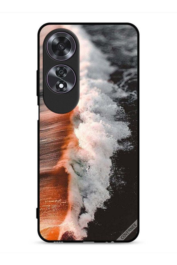 غطاء حماية Oppo A60 بتصميم موجة البحر