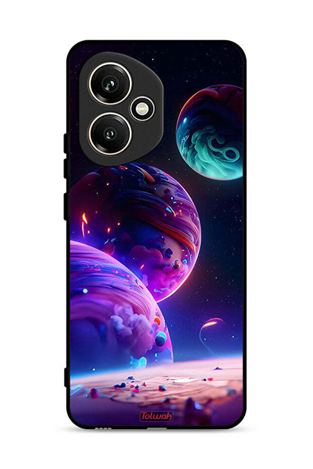 غطاء حماية لهاتف Honor 400 بنمط كوكبي - 1