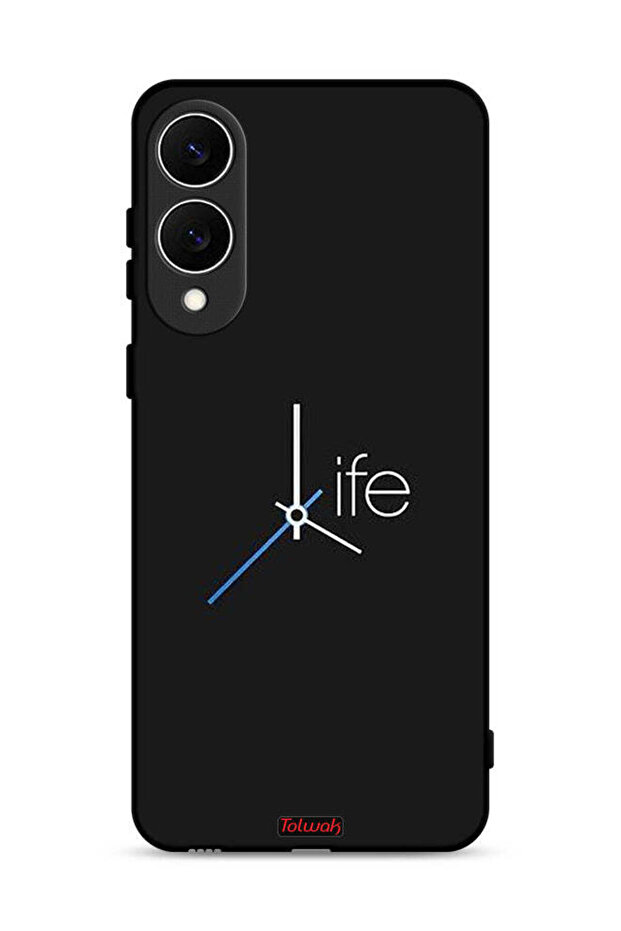 غطاء حماية لهاتف Samsung Galaxy S25 Edge Life Clock