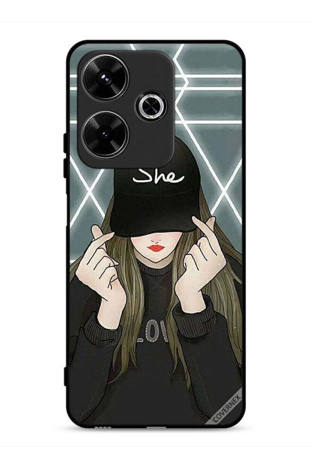 غطاء حماية لهاتف شاومي ريدمي 13 4G She On Cap