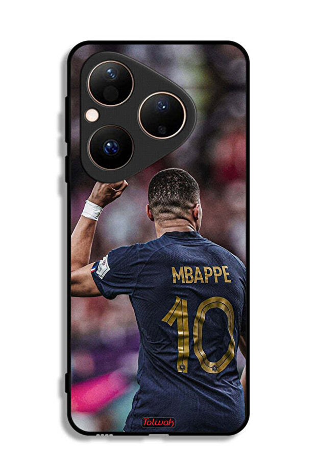 غطاء حماية لهاتف هواوي بيورا 80 Mbappe 10