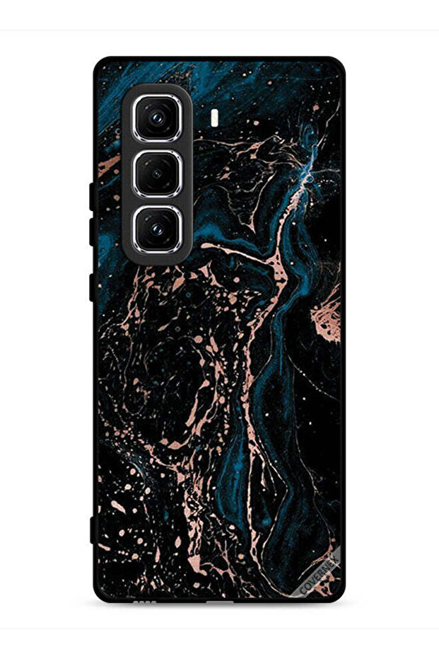 غطاء حماية رخامي لهاتف Infinix Hot 50 Pro 4G