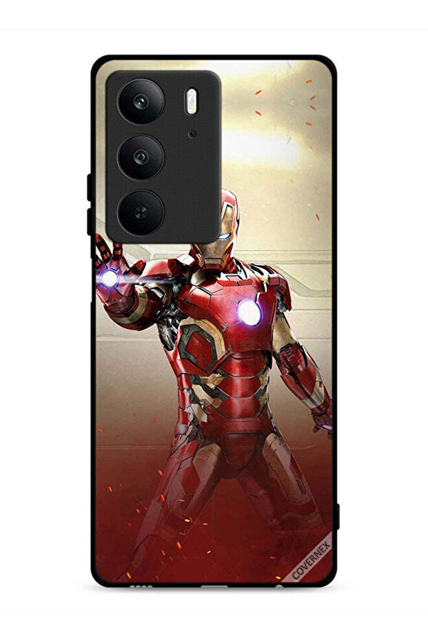 غطاء حماية لهاتف Realme C75 4G Iron Man Defense
