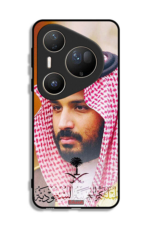 غطاء حماية فائق لهاتف هواوي بيورا 80 محمد بن سلمان