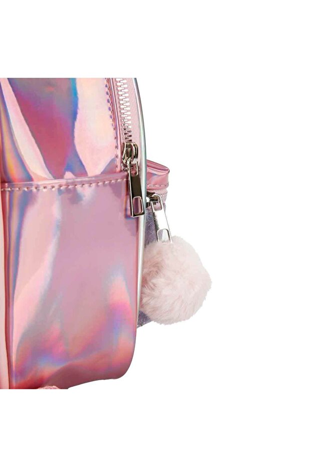 Heart Patterned Hologram Backpack - 2