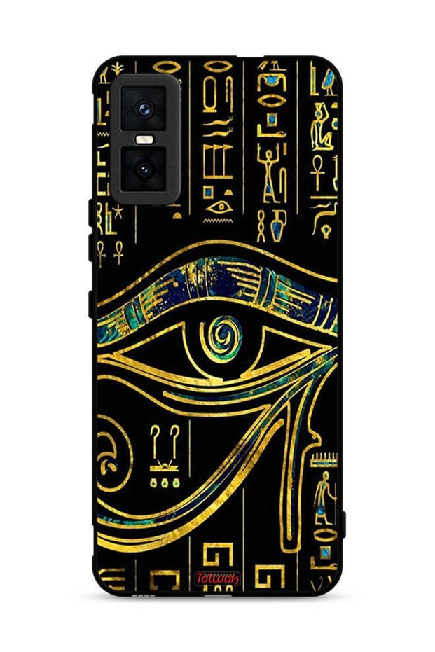 غطاء حماية لهاتف Infinix GT 30 Pro بتصميم عين