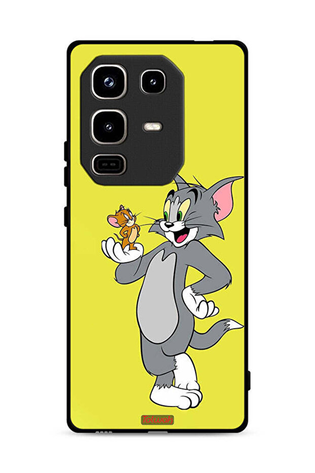 غطاء حماية لهاتف Infinix Note 50 Pro 4G بتصميم توم وجيري