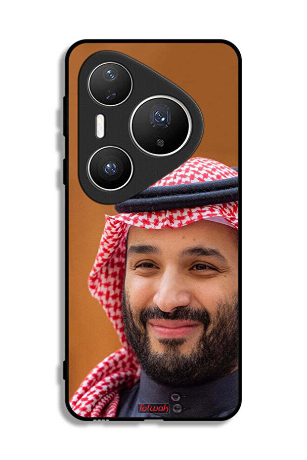 غطاء حماية لهاتف هواوي بيورا 80 برو بلس محمد بن سلمان