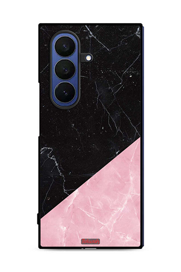 غطاء حماية لهاتف Samsung Galaxy Z Fold7 بنمط رخامي