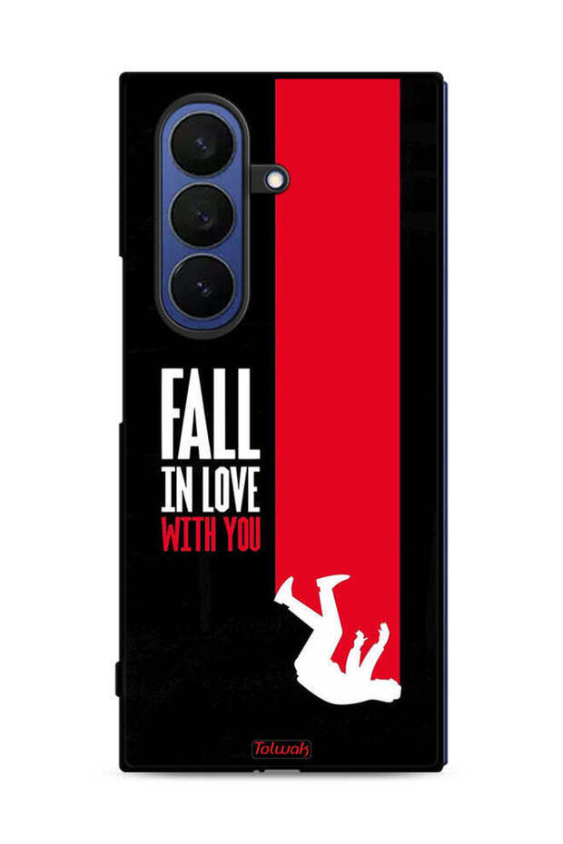 غطاء حماية لهاتف Samsung Galaxy Z Fold7 - Fall In Love With You