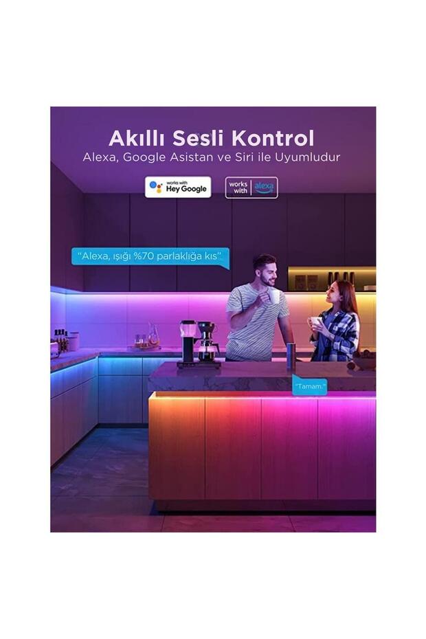 RGBIC Basic Wifi+ BT LED Şerit (10 Metre) - 2