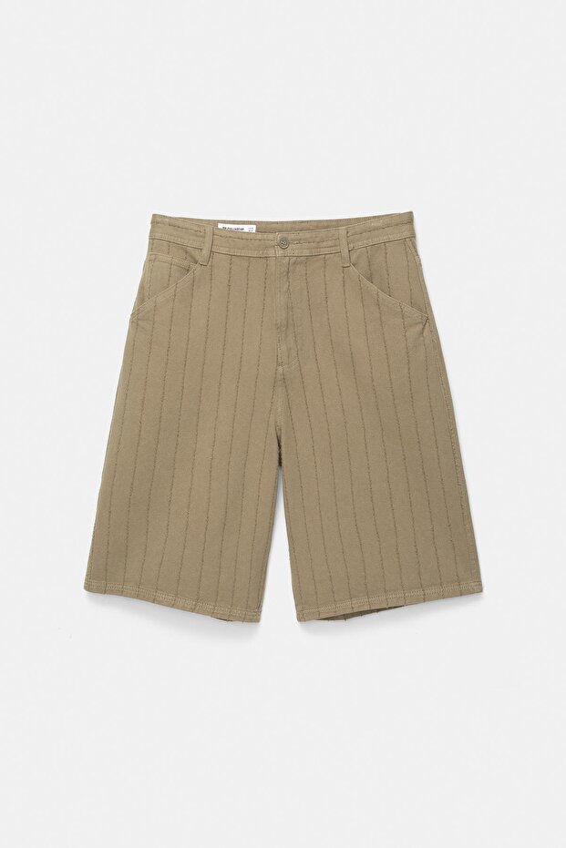 Dikey Dikişli Bermuda - 6