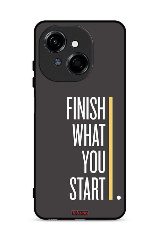 Tecno Spark Go 1S 4G Protective Case Cover Finish What You Start