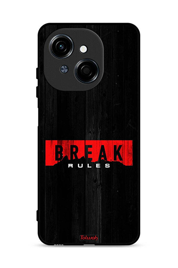 Tecno Spark Go 1S 4G Protective Case Cover Break Rules