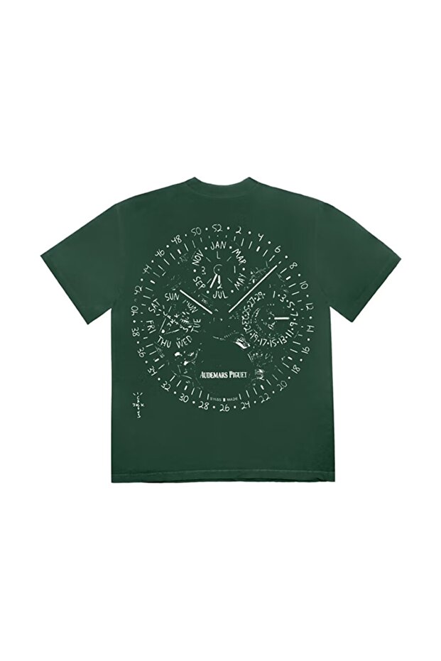 Travis Scott CJ x Piguet Watch Face Tee - 1