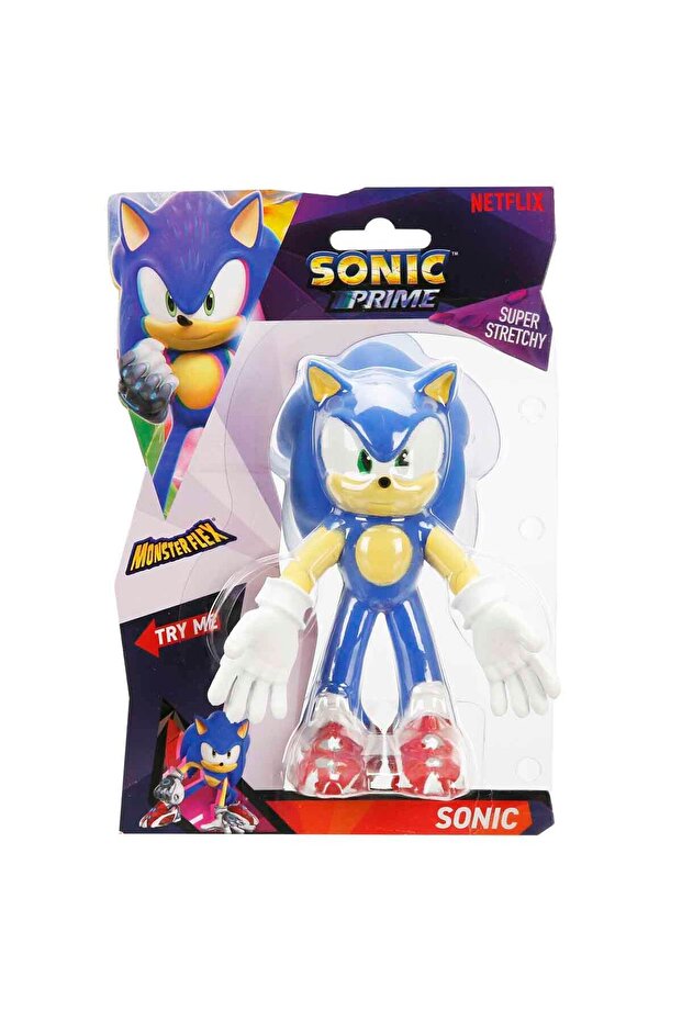 Monster Flex Sonic Prime Stretch Figür - Sonic - 4