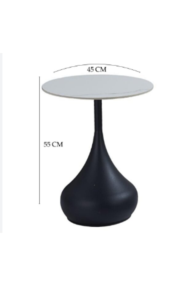 Ceramic single serving table - 2