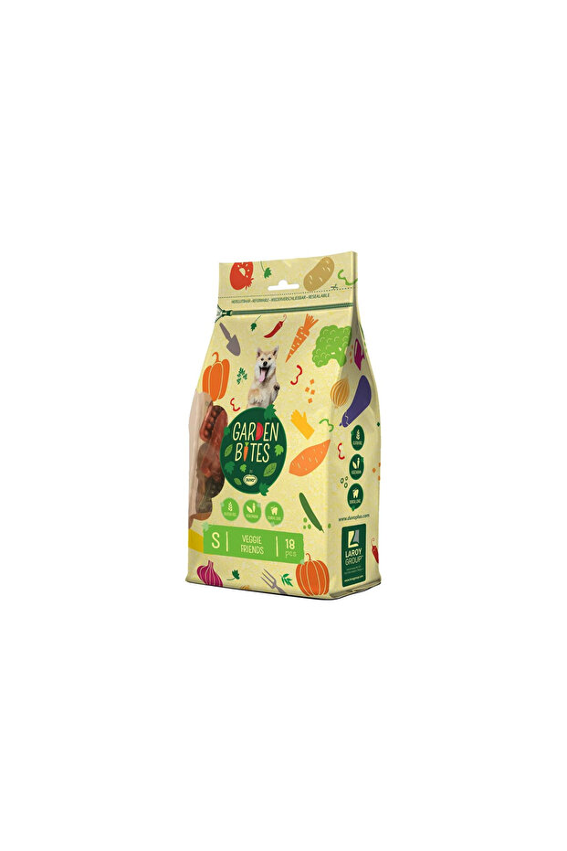 Garden Bites Veggie Friends Mixed Colors 270g - PouchLength: 6cm, Count: 18
