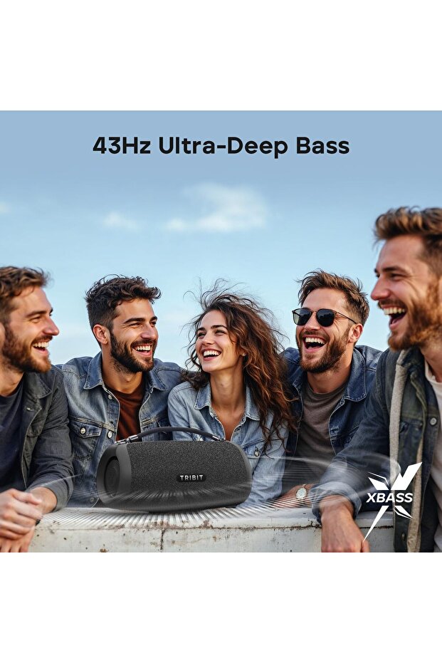 StormBox Lava Portable Bluetooth Speaker, 80W Loud Wireless Speaker - 5