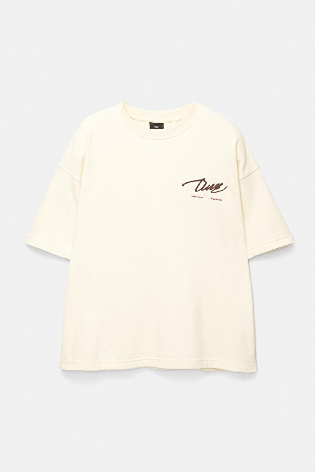 Araba grafikli t-shirt - 7