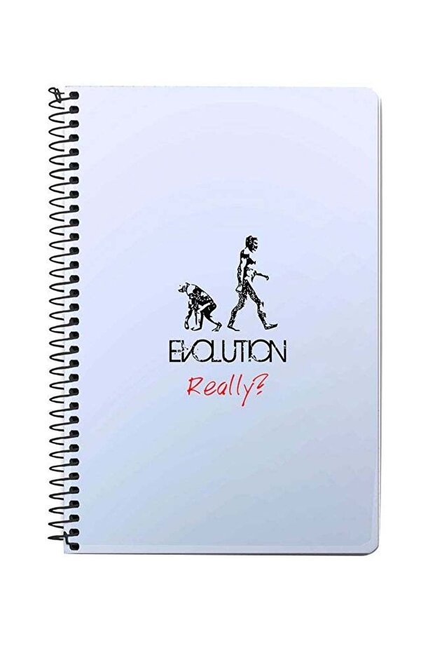 دفتر ملاحظات حلزوني A5 أزرق فاتح - 1